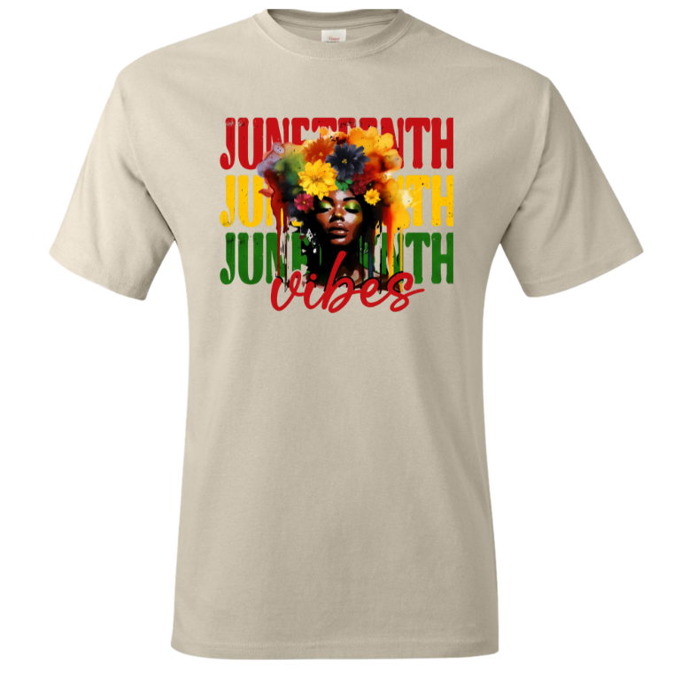 JUNETEENTH Collection (Full Color Clear Film Screenprint Transfer)
