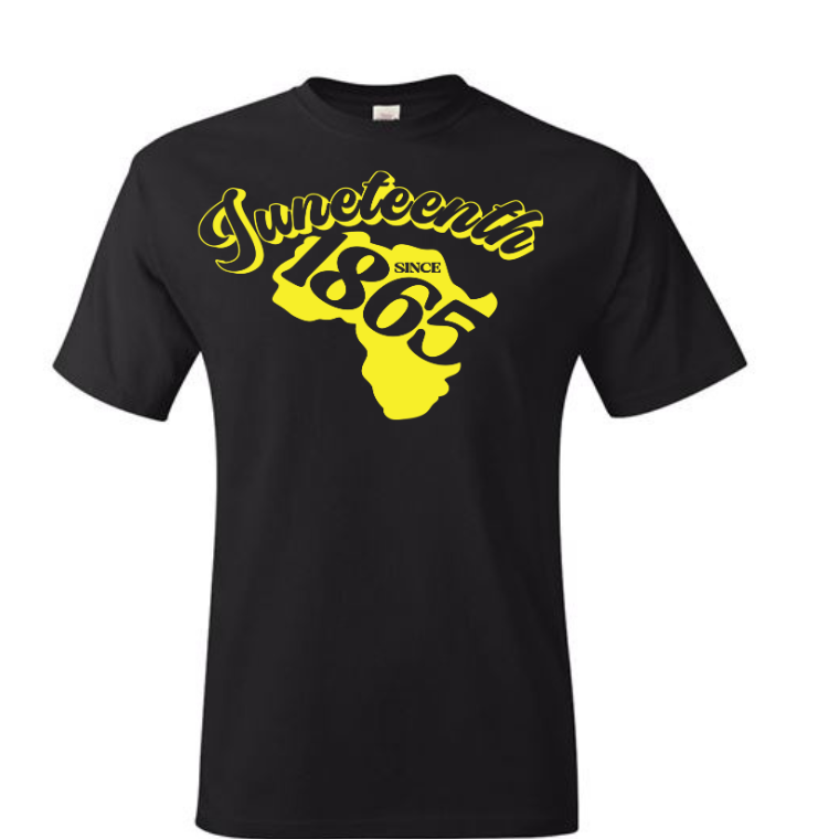 1865 Juneteenth Africa Yellow
