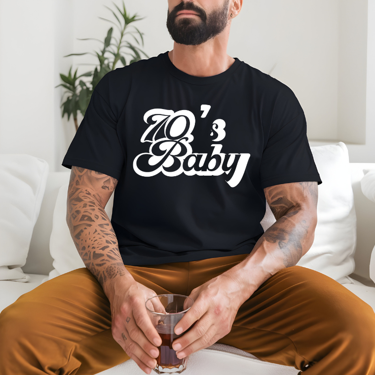 70's Baby (Screenprint Transfer)