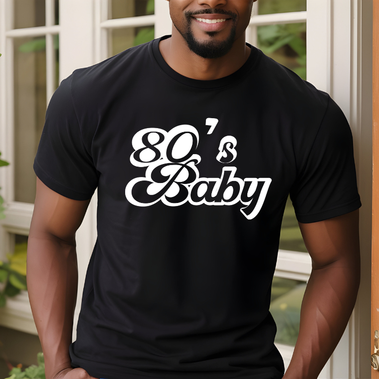 80's Baby (Screenprint Transfer)