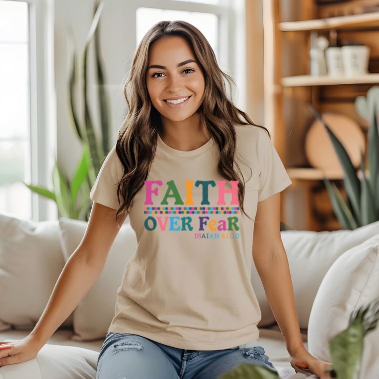 FAITH OVER FEAR- DTF Transfer