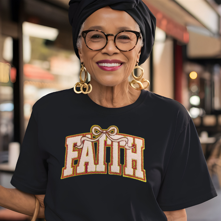 FAITH Chenille Patch