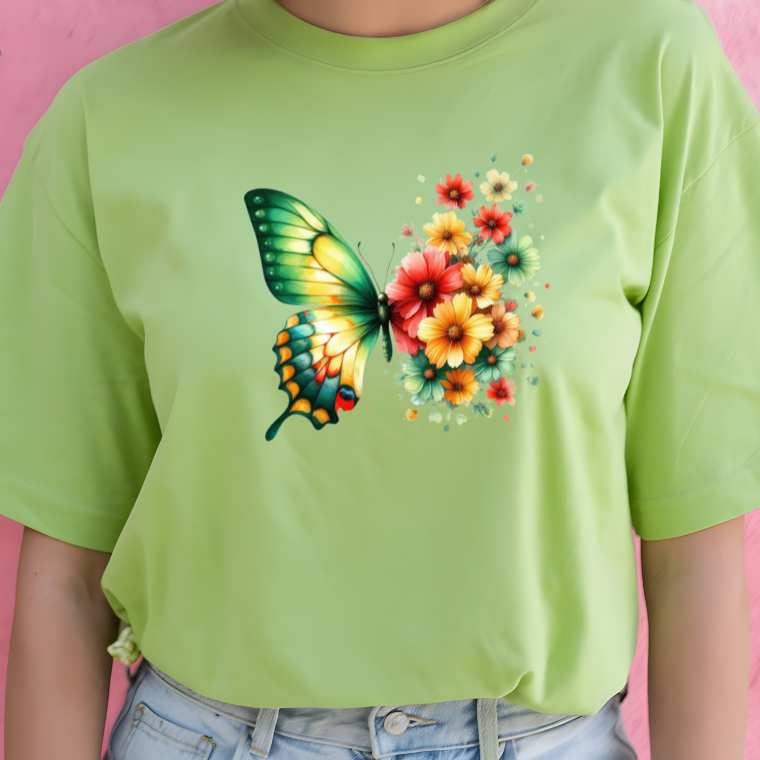 BUTTERFLY Collection (Full Color Clear Film Screenprint Transfer)