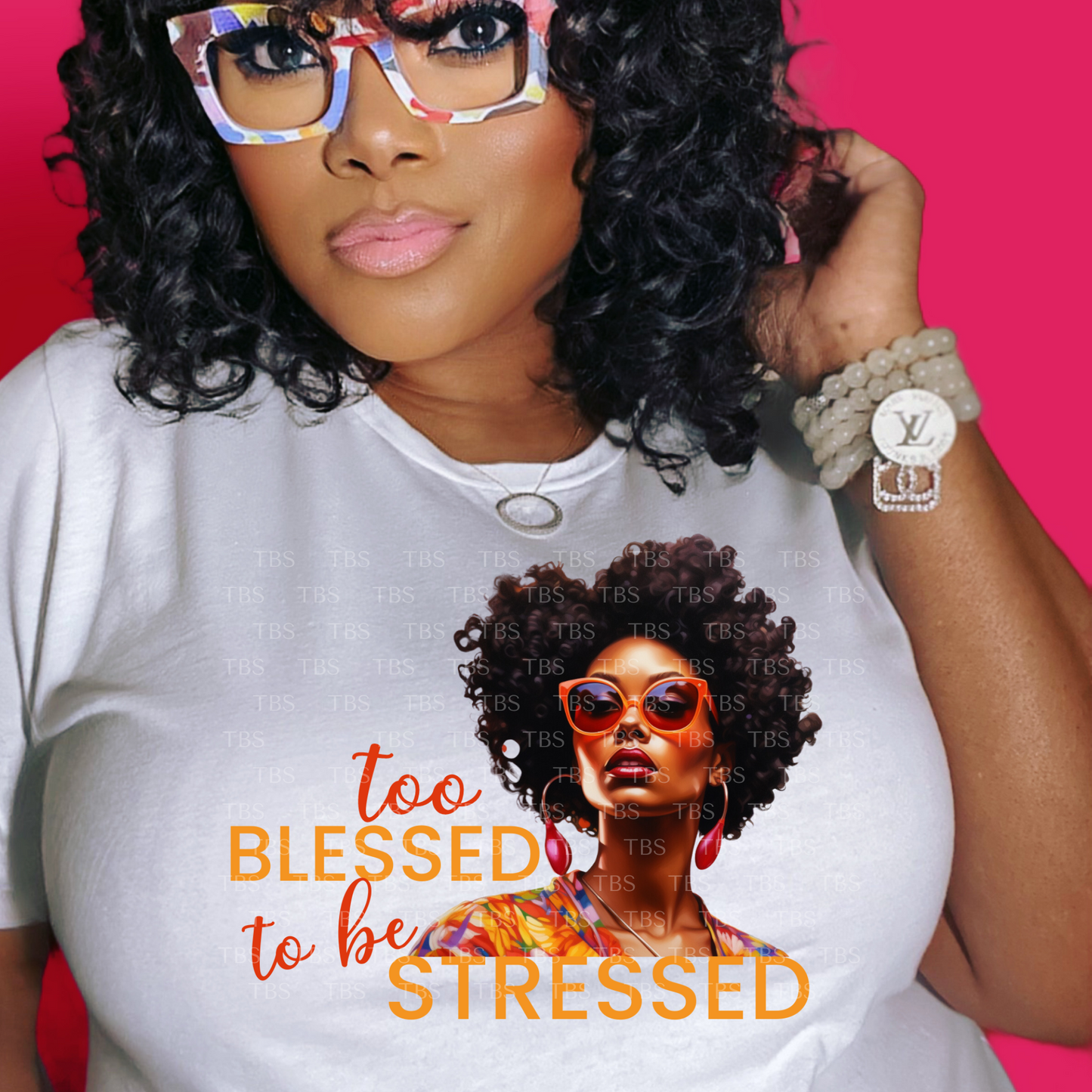 Too Blessed To Be Stressed (1) (Transfer)
