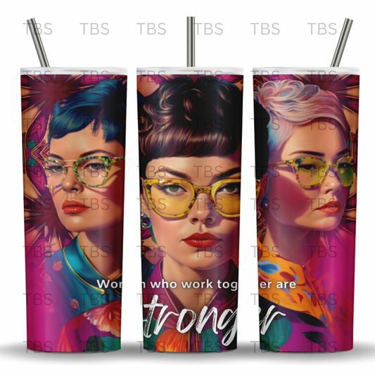 Women who Work 2 (Tumbler Wrap Transfer)(SUBLIMATION)