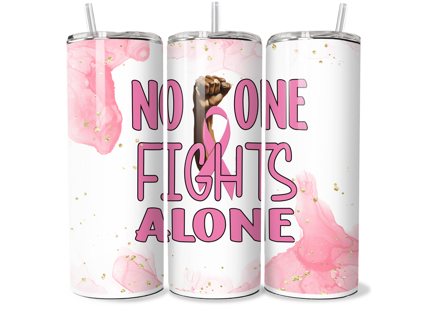 Pink Ribbon (Tumbler Wraps) (Sublimation)