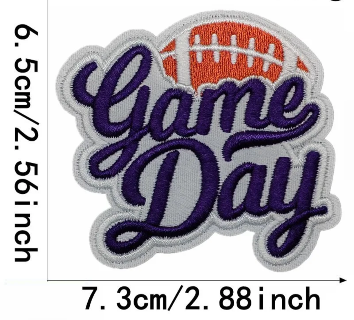 Game Day (Small) Hat/Misc Patches