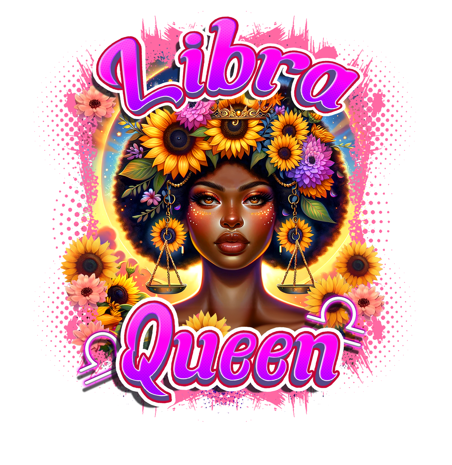 $2 Tuesday Only - ZODIAC QUEENS Sublimation T-Shirt Transfer