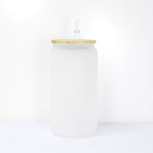 Glass Sublimation Jars (16oz)