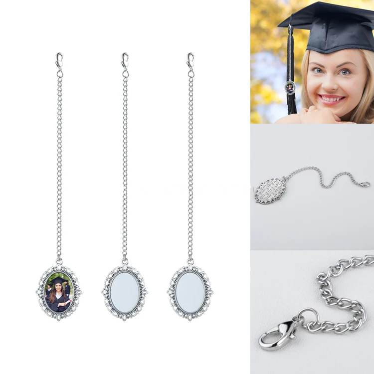 Grad Cap Charm for Sublimation