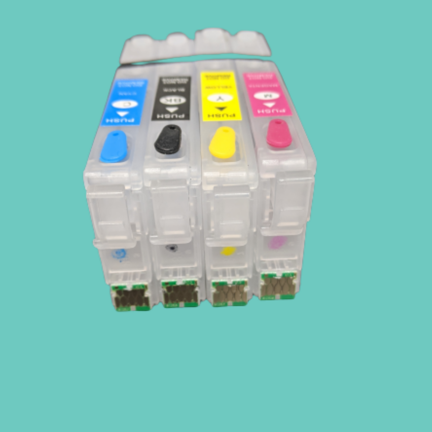 812XL Refillable Ink Cartridge - With Chip, Without Chip or Chips Only - Compatible for EPSON