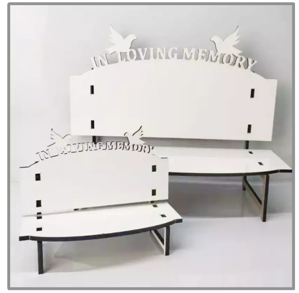 Memorial Bench for Sublimation