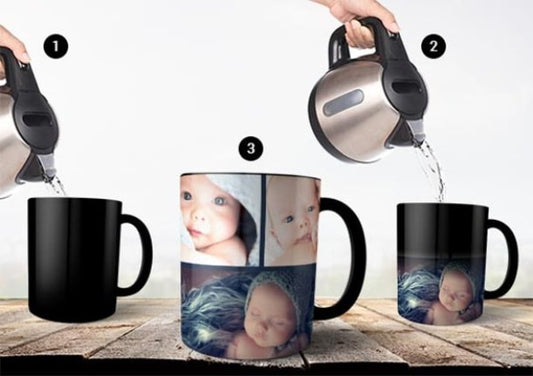 11oz Color Changing Magic Mug for Sublimation - Single or 4PK