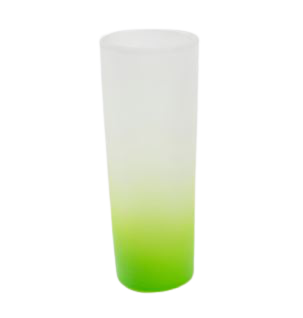 3oz Gradient Colorful Bottom Frosted Sublimation Shot Glass