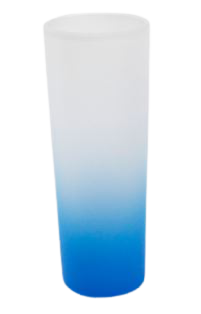 3oz Gradient Colorful Bottom Frosted Sublimation Shot Glass