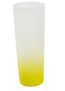 3oz Gradient Colorful Bottom Frosted Sublimation Shot Glass
