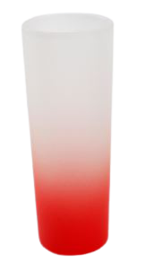 3oz Gradient Colorful Bottom Frosted Sublimation Shot Glass
