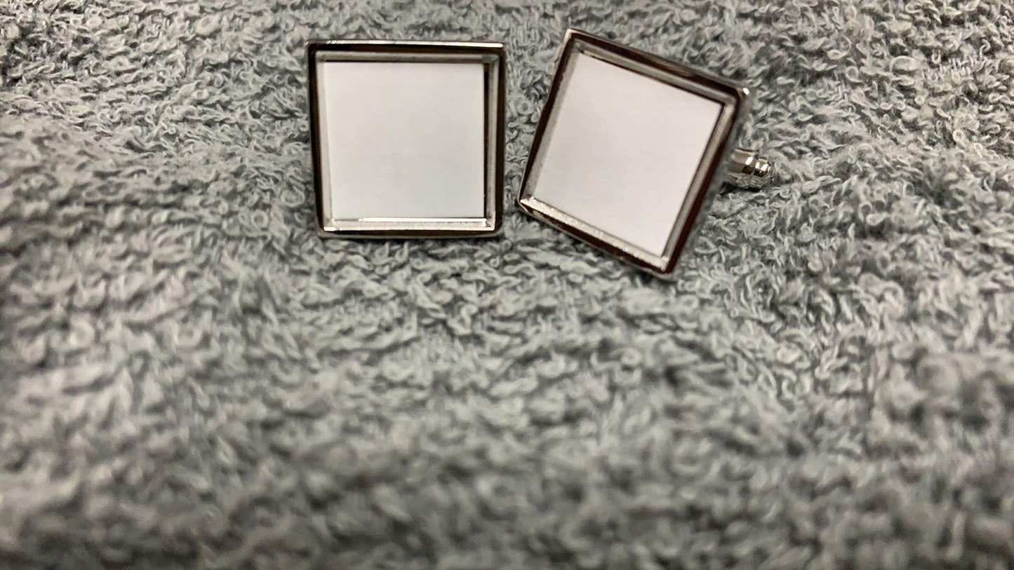 Cufflinks for Sublimation