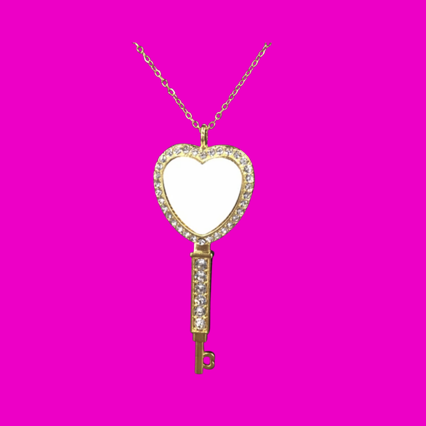Heart Key Necklace