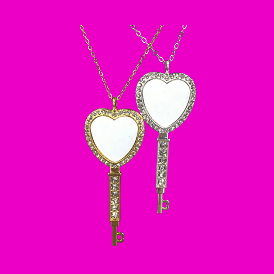 Heart Key Necklace