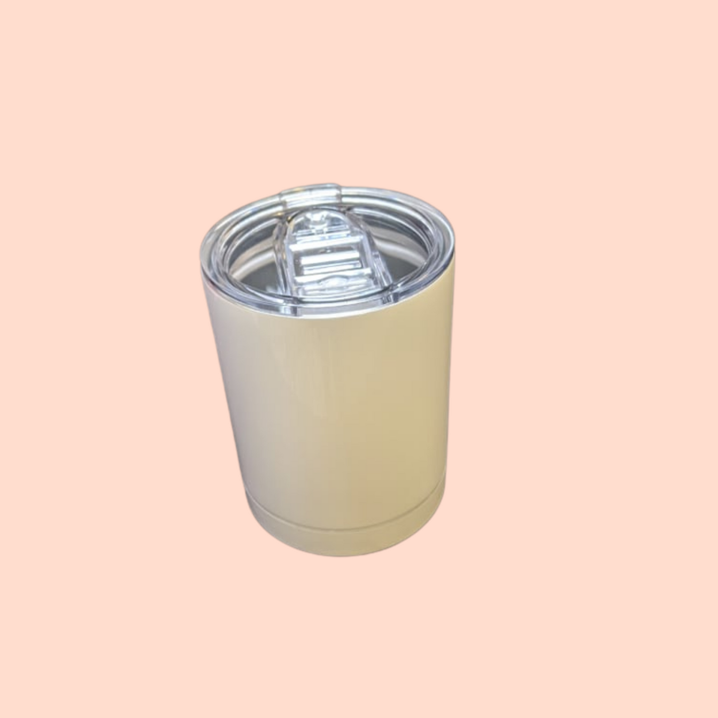 Low Ball Coffee Tumbler 12 oz Insulated (With or Without Handle)
