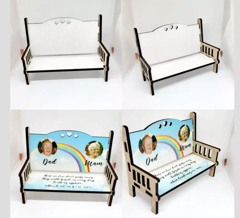 Memorial Bench for Sublimation