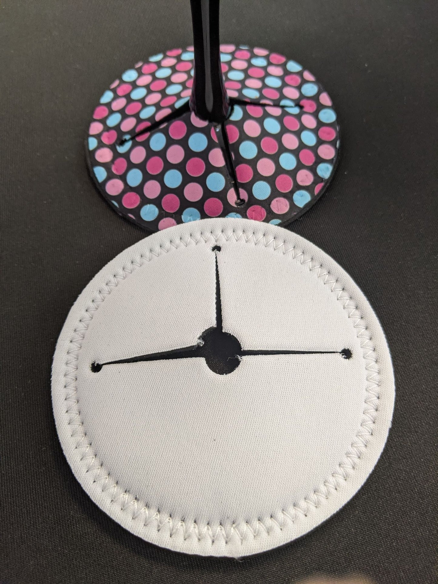 Wine Glass Coaster 4PK for Sublimation