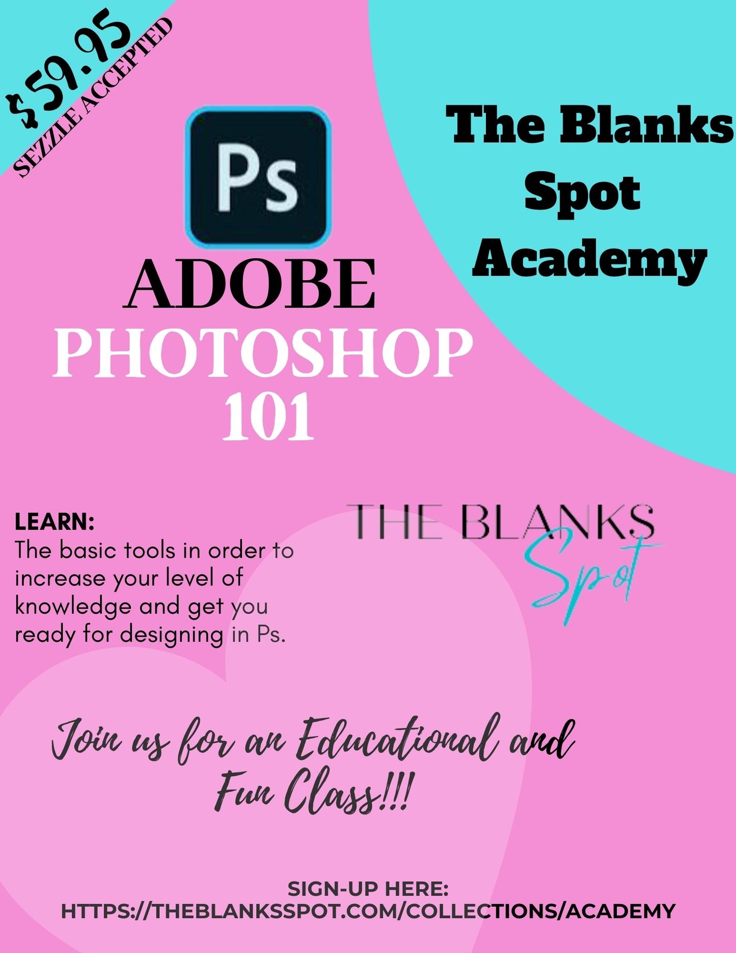 ADOBE Photoshop 101 (PRE-RECORDED)