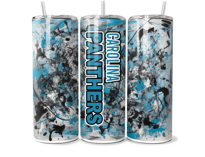 SPLATTAFLAGE FOOTBALL SUBLIMATION TUMBLER WRAPS For 20oz Tumblers