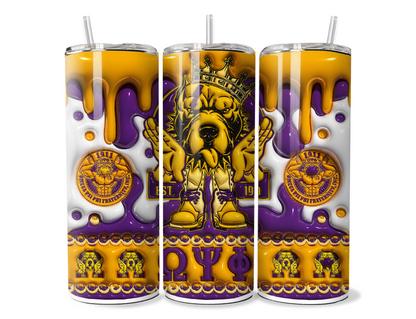 Divine 9 20oz Sublimation Tumbler Wraps