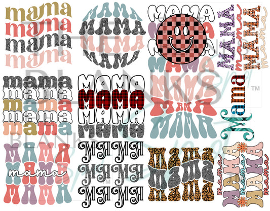 Mama Sublimation Gang Sheet