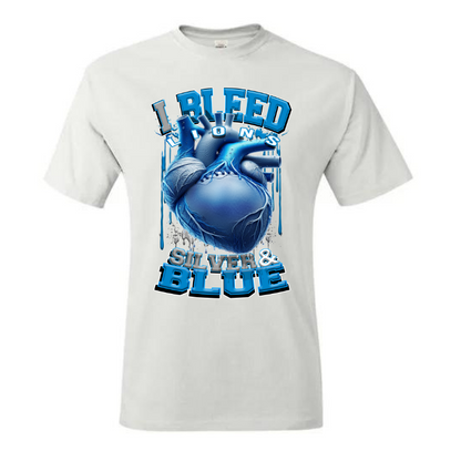 I Bleed PRO FOOTBALL T-SHIRT TRANSFERS (DTF or SUBLIMATION)