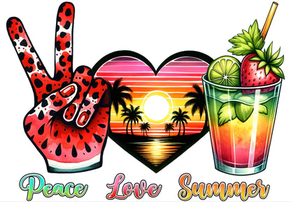 Summertime Sublimation Transfers