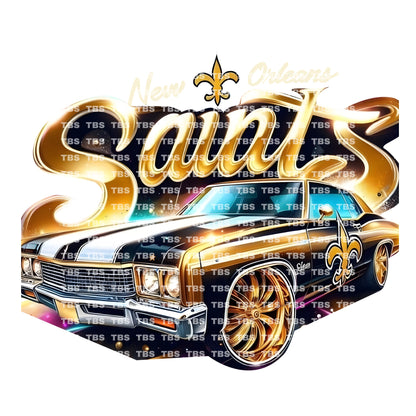 FOOTBALL & CARS T-SHIRT TRANSFERS (DTF)
