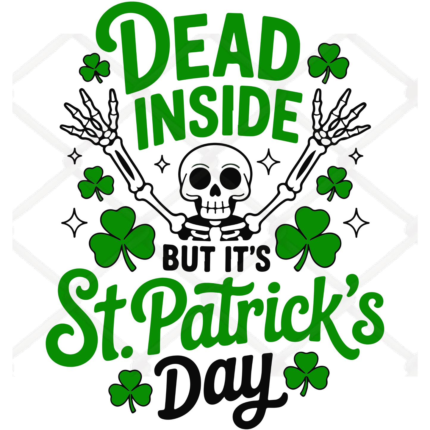 St. Patricks Day SINGLE Sublimation Transfers