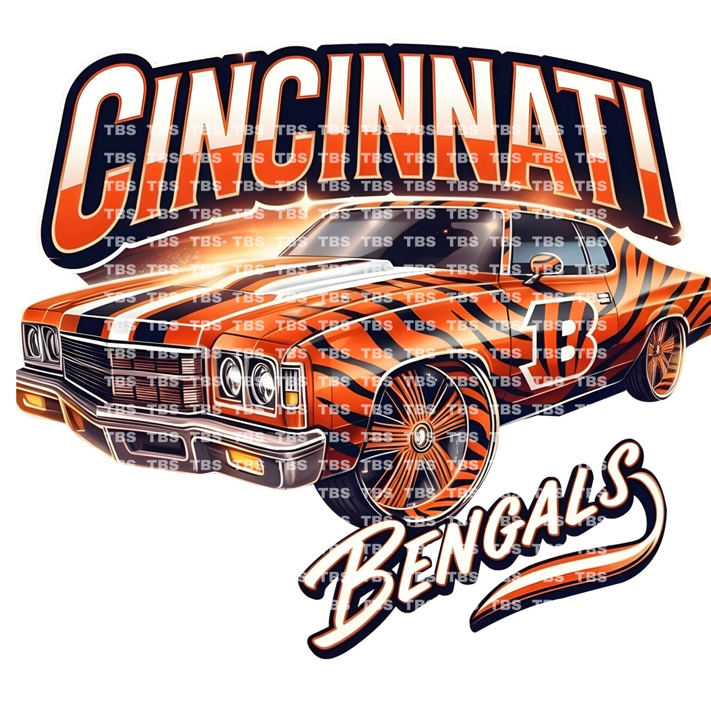 FOOTBALL & CARS T-SHIRT TRANSFERS (DTF)