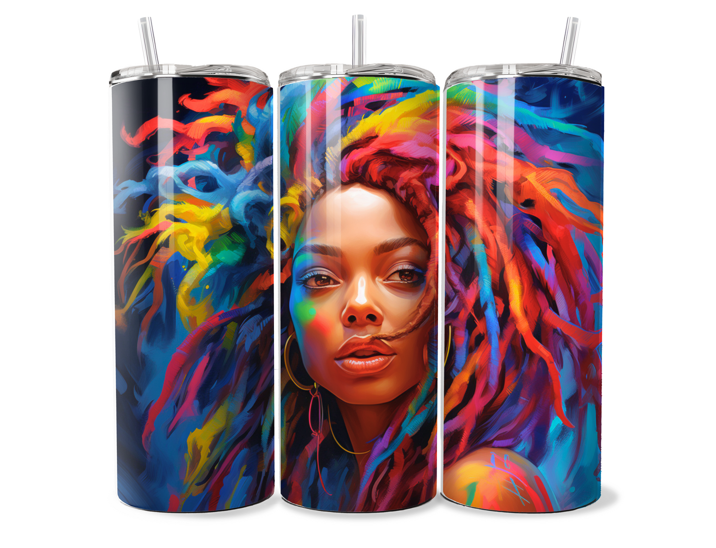 Ebony Ladies (Tumbler Wraps) (Sublimation)