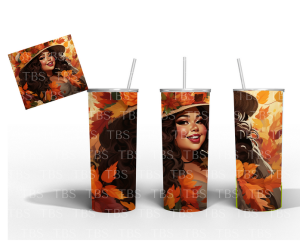 $2 Tuesday ONLY - Fall Ladies (Tumbler Wraps) (Sublimation)