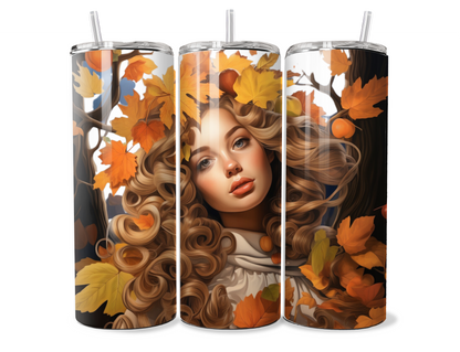 $2 Tuesday ONLY - Fall Ladies (Tumbler Wraps) (Sublimation)