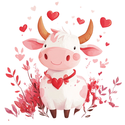 $2 Tuesday ONLY - Valentine's COW Sublimation Transfers