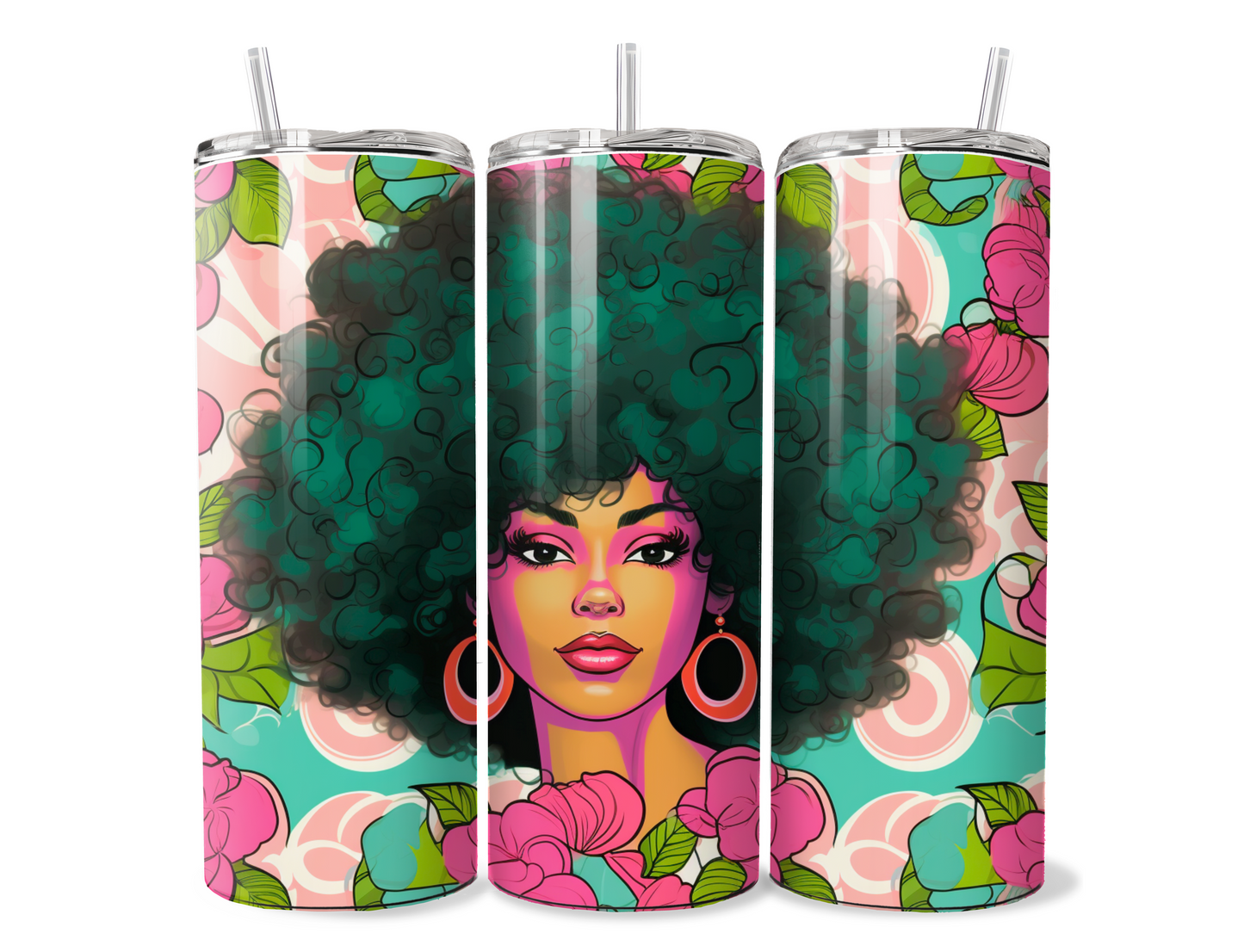 Ebony Ladies (Tumbler Wraps) (Sublimation)