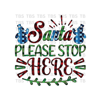 Christmas (Festive) Sublimation Transfers (SINGLES)