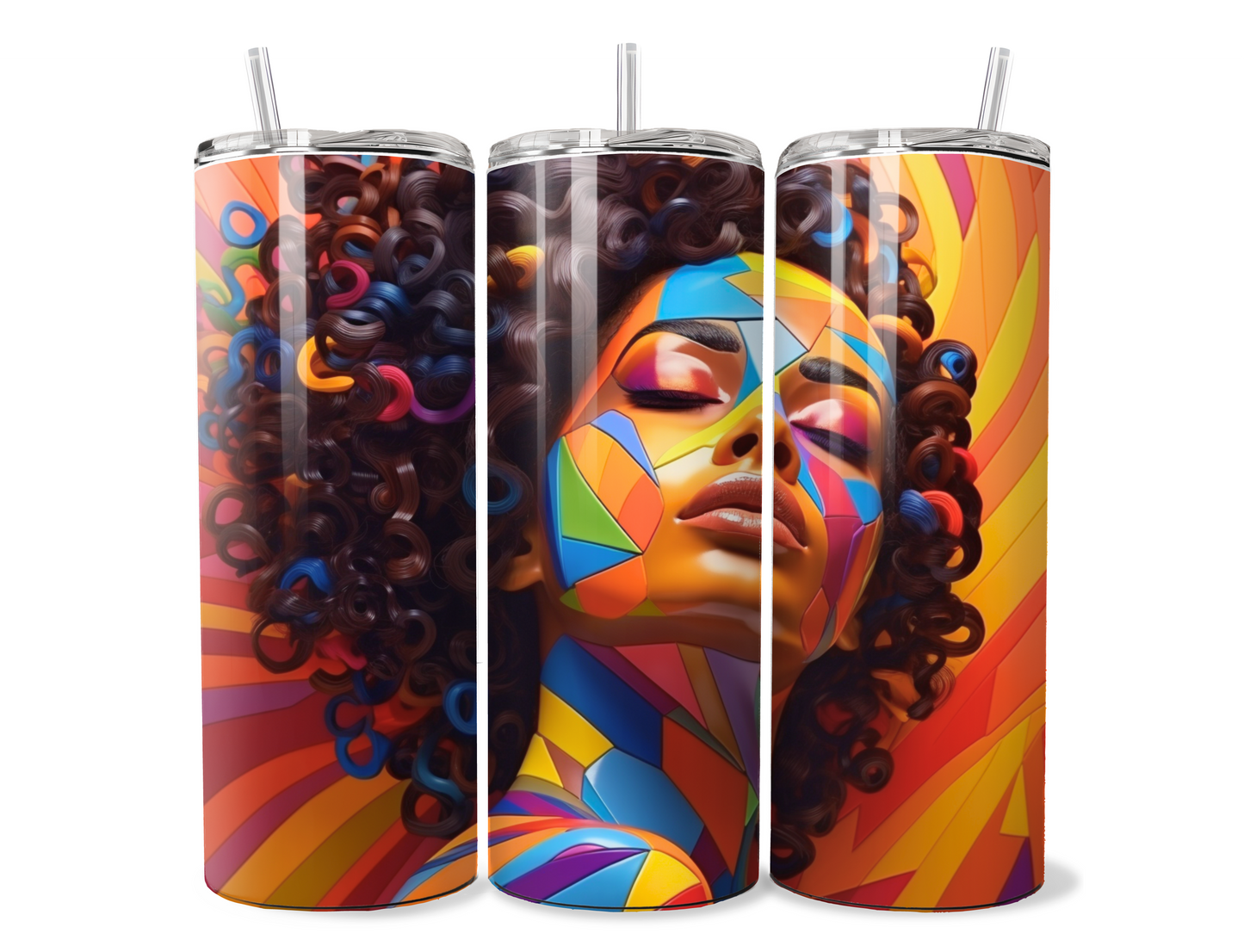 Ebony Ladies (Tumbler Wraps) (Sublimation)