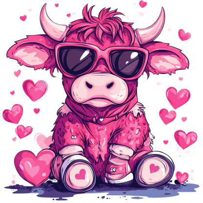 $2 Tuesday ONLY - Valentine's COW Sublimation Transfers