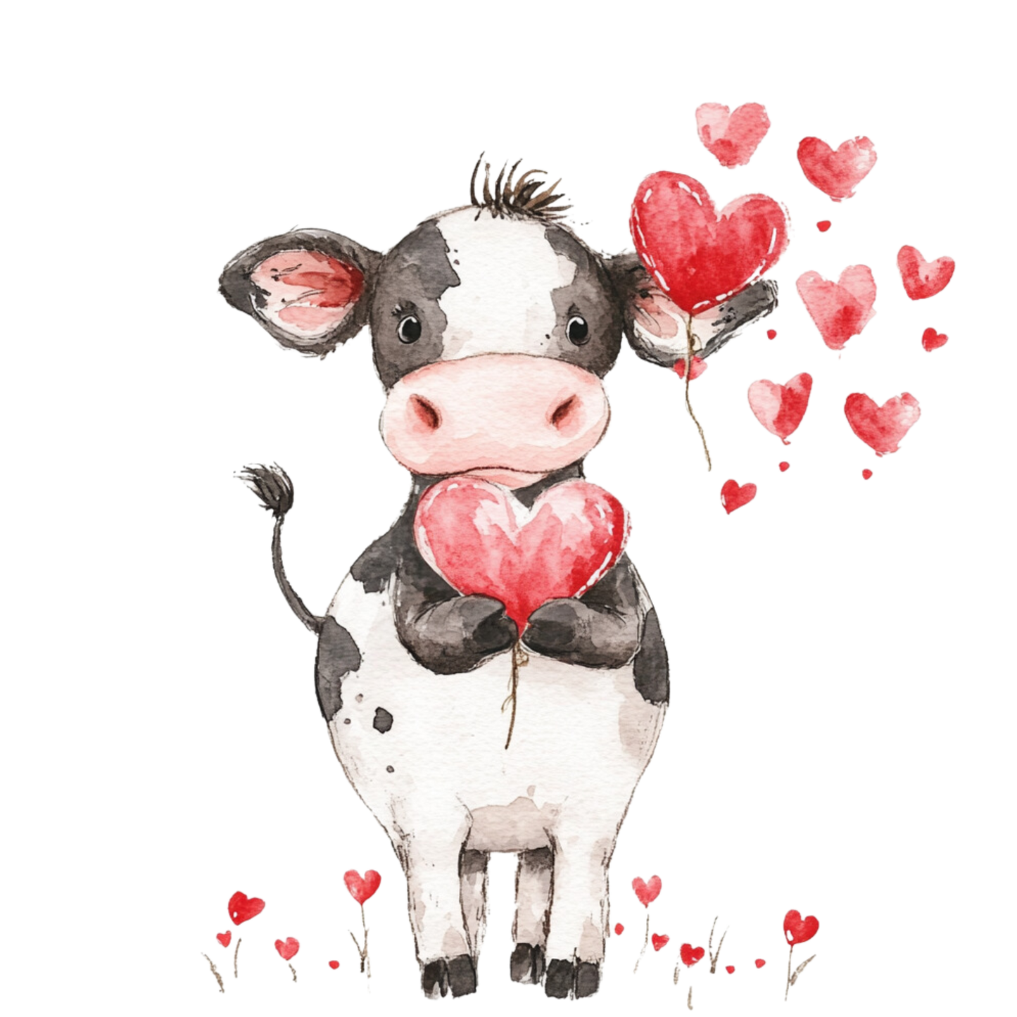 $2 Tuesday ONLY - Valentine's COW Sublimation Transfers