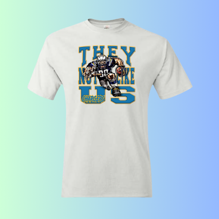 They Not Like Us T-SHIRT TRANSFERS (SUBLIMATION)