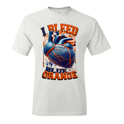 I Bleed PRO FOOTBALL T-SHIRT TRANSFERS (DTF or SUBLIMATION)