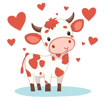 $2 Tuesday ONLY - Valentine's COW Sublimation Transfers