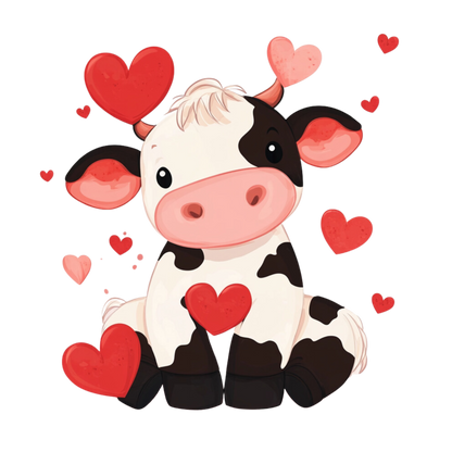 $2 Tuesday ONLY - Valentine's COW Sublimation Transfers