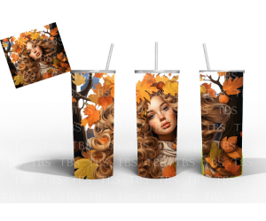 $2 Tuesday ONLY - Fall Ladies (Tumbler Wraps) (Sublimation)